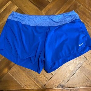 Blue Nike Dry Fit Shorts